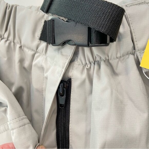 NWT WetSkins Waterproof Cargo Rain Pants Small Beige Hiking Outdoor Travel - Picture 11 of 13